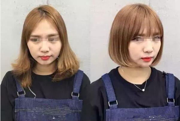 妹子真人示范短发好看还是长发好看