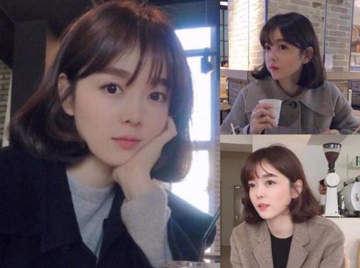 大圆脸女生适合的短发发型，5款圆脸女明星发型