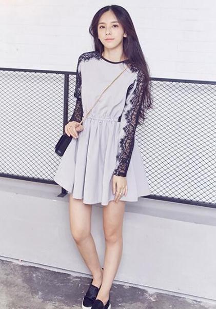 韩国东大门新款连衣裙 看看韩国美女都穿什么