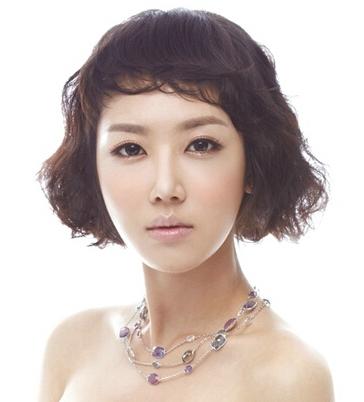 短发韩式新娘发型 留下一生最美好回忆的韩式新娘发型