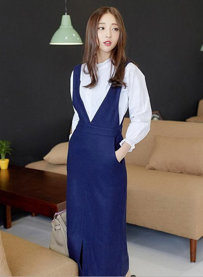 冬季显瘦就穿复古连衣裙 御寒显瘦美美的