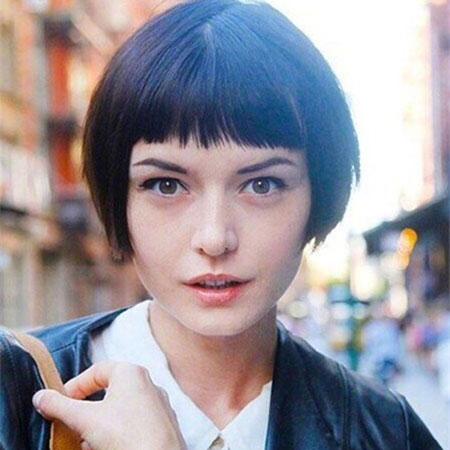 帅气短发女生 今年就流行这种短发