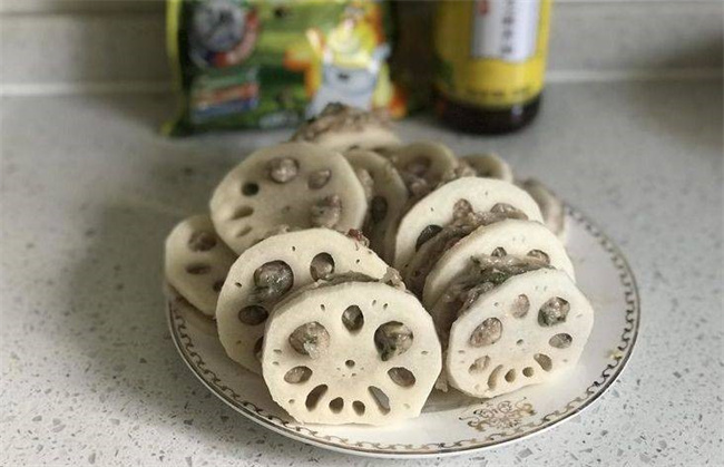 炸藕盒怎么做才好吃 