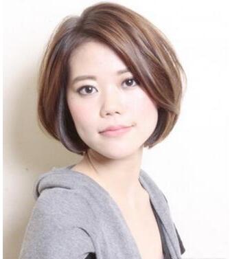 大脸型女生适合的修颜短发发型