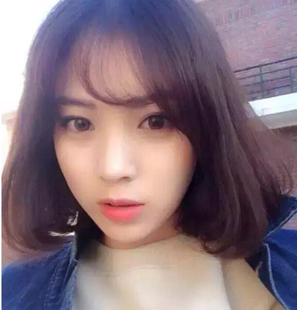 最新流行的烟花烫时髦发型