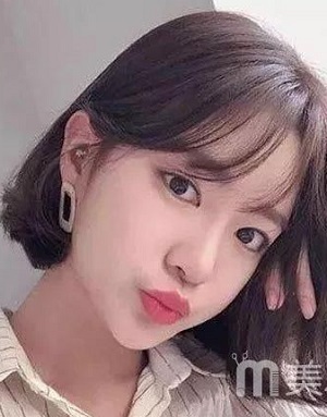 韩式短发烫发发型潮女必备发型  时髦显白又减龄