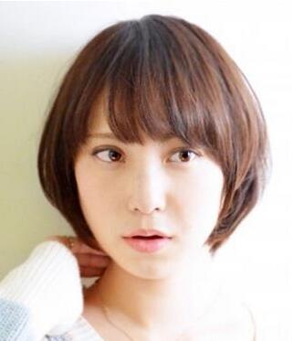 大脸型女生适合的修颜短发发型