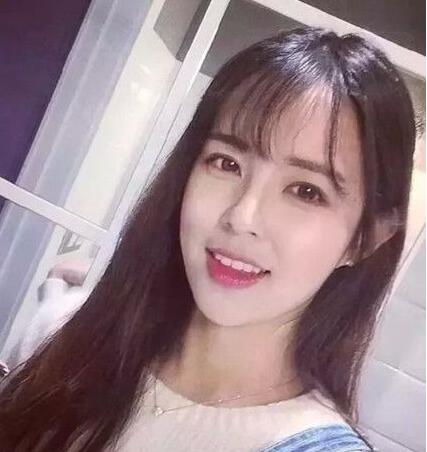 甜美girl适合的清新空气刘海中长发