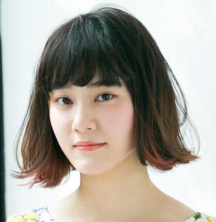 女生夏季甜美清新的日系短发大全