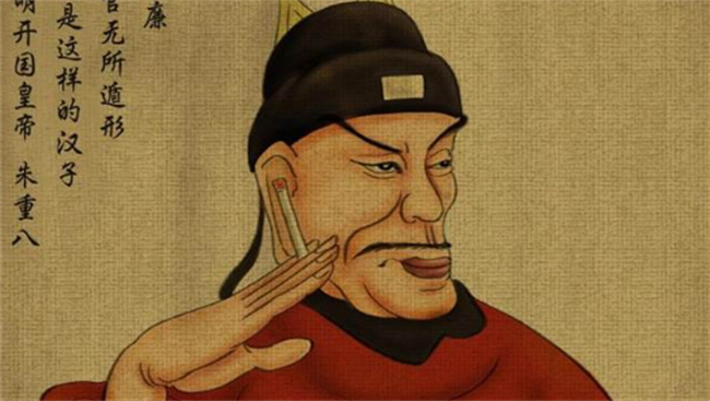 朱元璋的脸为什么那么长 