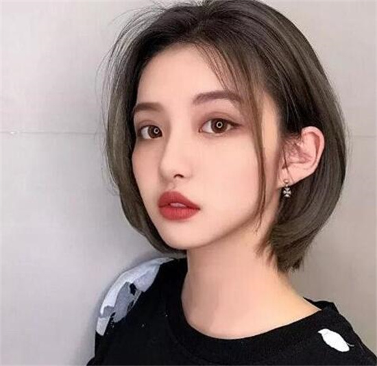 韩式少女短发发型图片 甜美可人的短发等你挑