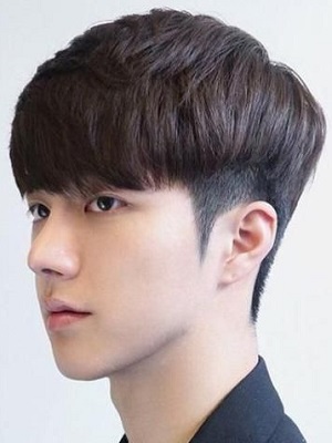 男生刘海发型种类图片