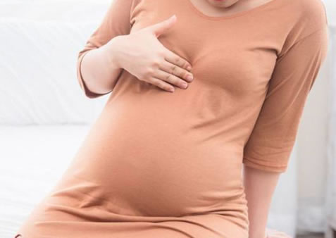 怀孕40天胸胀图片